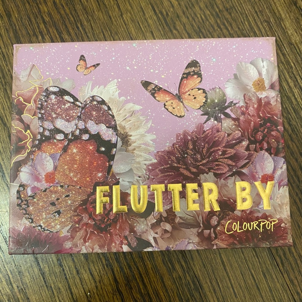 Colourpop flutter by pallet